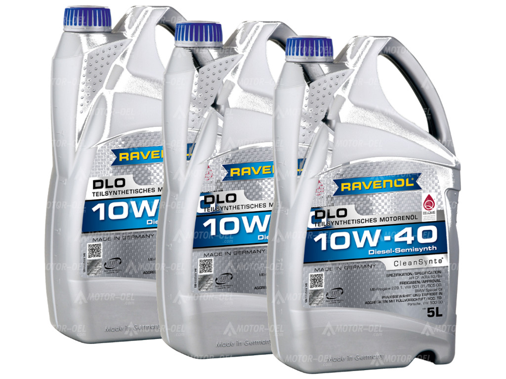 RAVENOL DLO SAE 10W-40 15 (3x5) Ltr. 