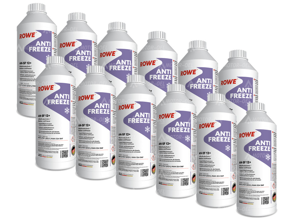 ROWE HIGHTEC ANTIFREEZE AN-SF 12+, 18 Liter (12x1,2L), 21014
