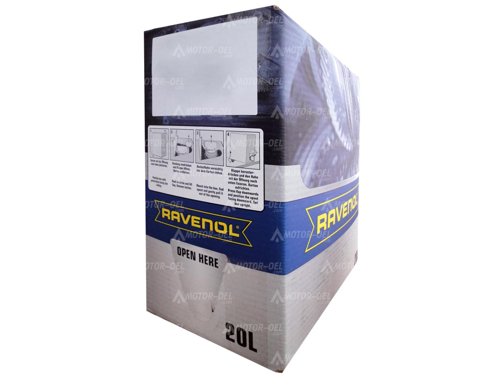 RAVENOL HLS SAE 5W-30 20 Liter Bag in Box 1111119 20 Liter RAVENOL ATF 9HP Fluid Bag in Box Automatikgetriebeöl, 1211149