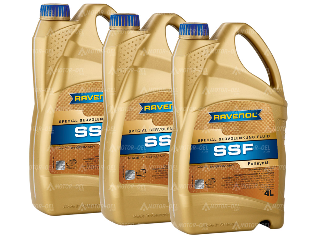 RAVENOL SSF Special Servolenkung Fluid, 12 (3x4) Ltr.