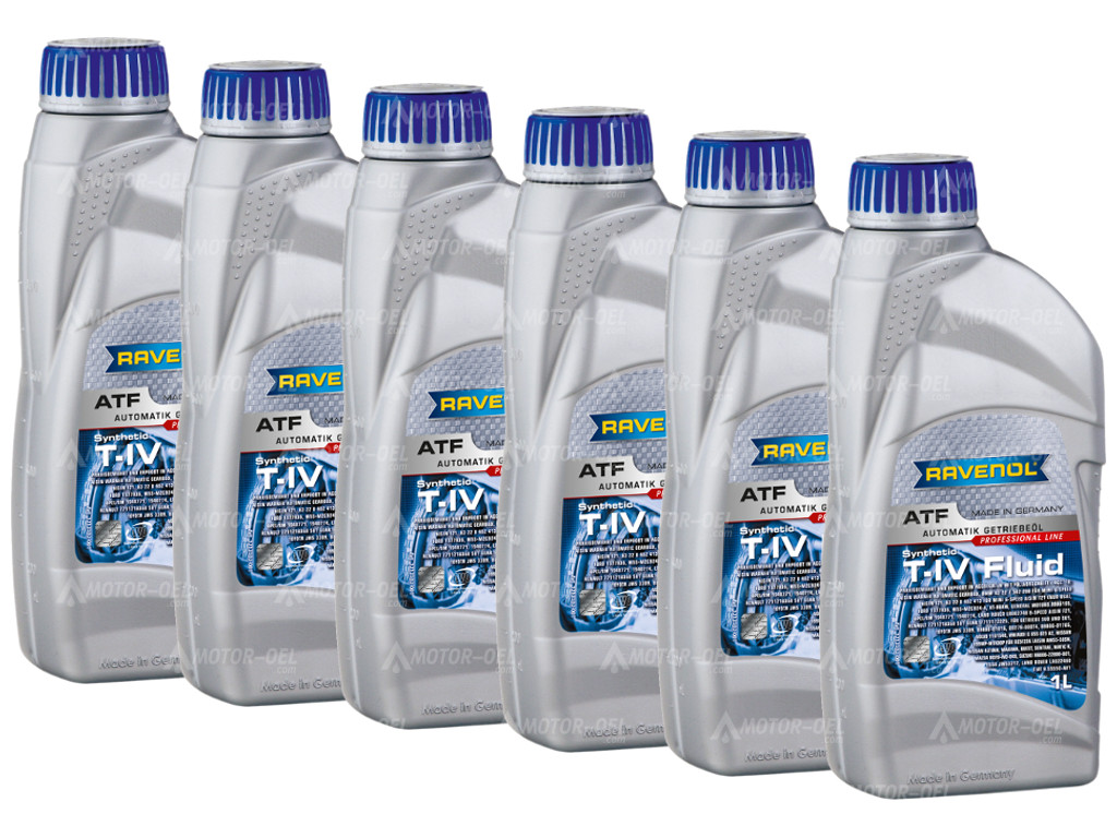 RAVENOL ATF T-IV Fluid 6 Liter (6x1L), 1212102 RAVENOL ATF T-IV Fluid 6 Liter (6x1L), 1212102