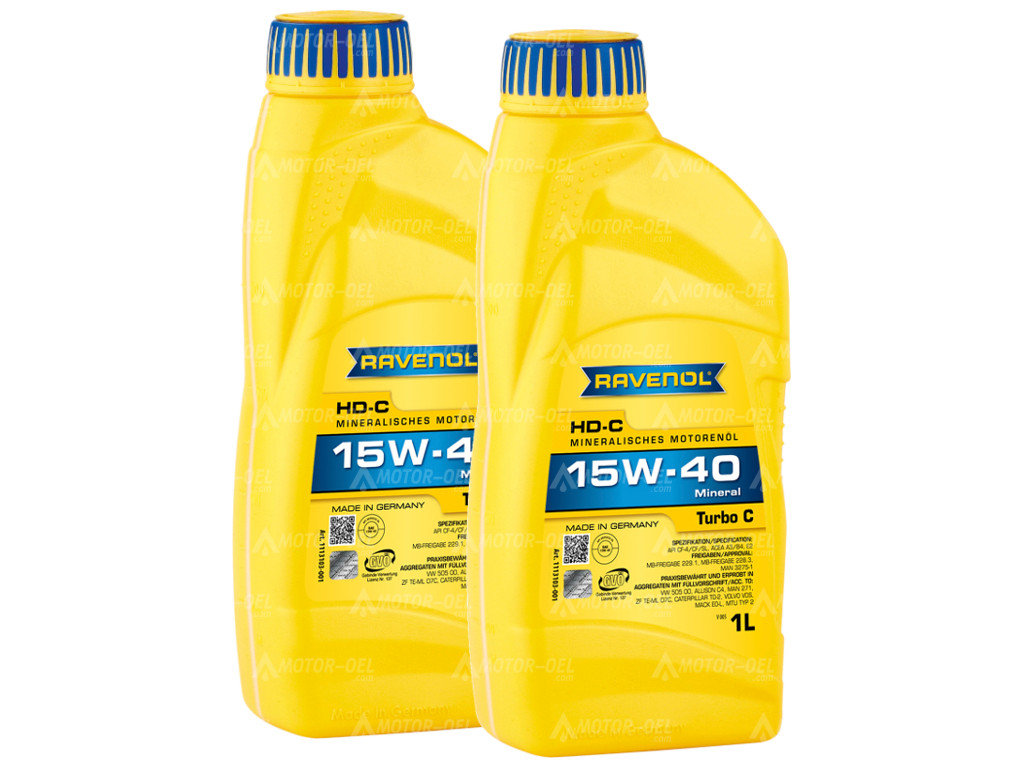 RAVENOL Turbo-C HD-C SAE 15W-40 2 (2x1) Ltr.