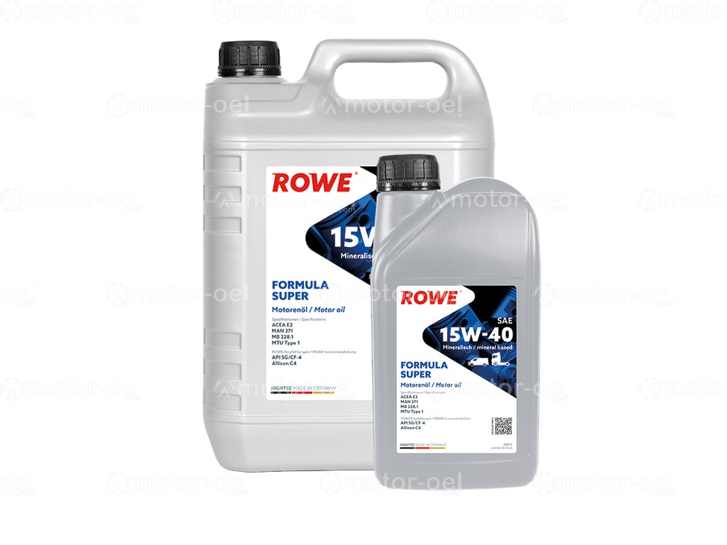 ROWE HIGHTEC FORMULA SUPER SAE 15W-40, 6 Liter (5L+1L), 20013