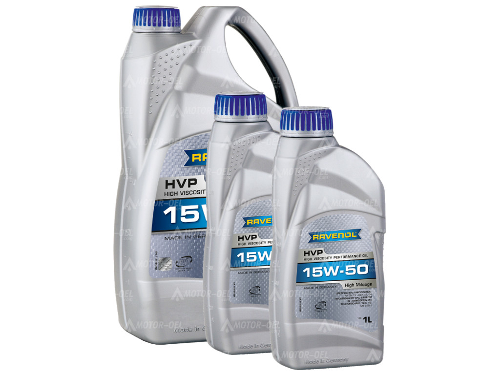 RAVENOL HVP High Viscosity Performance Oil SAE 15W-50 7 (5+2) Ltr.