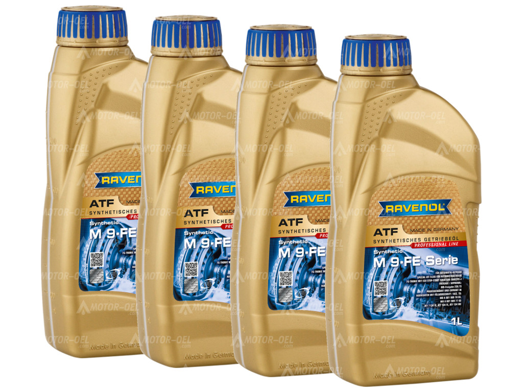 RAVENOL ATF M 9-FE  4 (4x1) Ltr.  RAVENOL ATF M 9-FE  4 (4x1) Ltr.