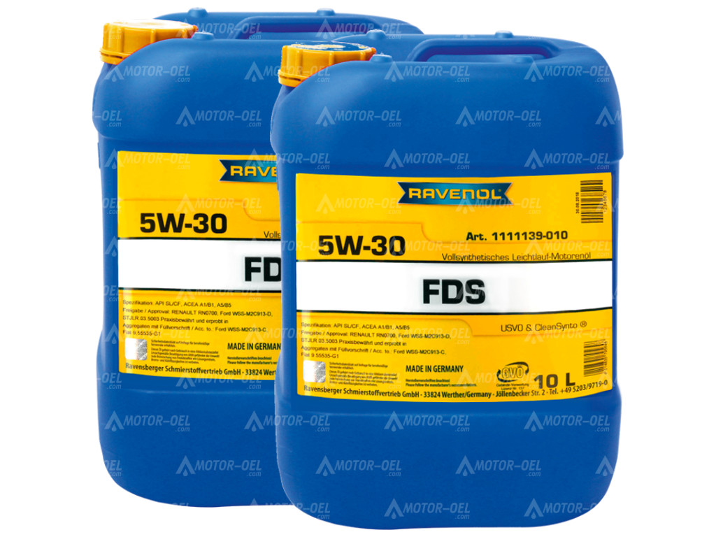 RAVENOL FDS SAE 5W-30, 20 Liter (2x10L), 1111139