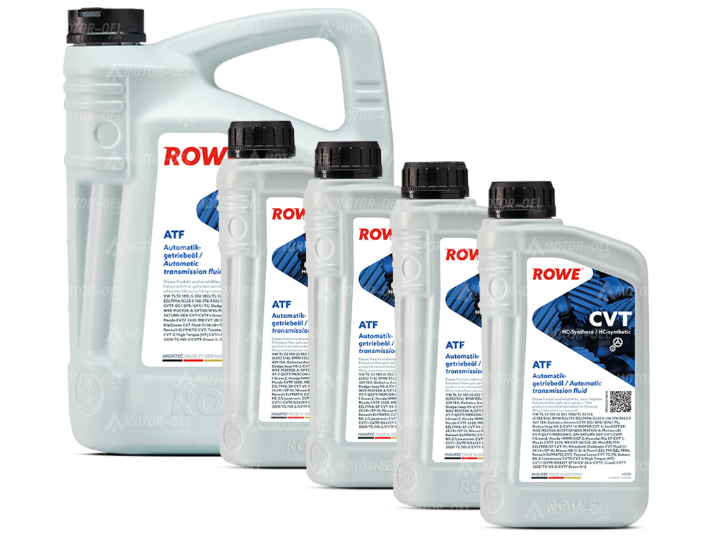 ROWE HIGHTEC ATF CVT, 9 Liter (5L+4L), 25055 ROWE HIGHTEC ATF CVT, 9 Liter (5L+4L), 25055