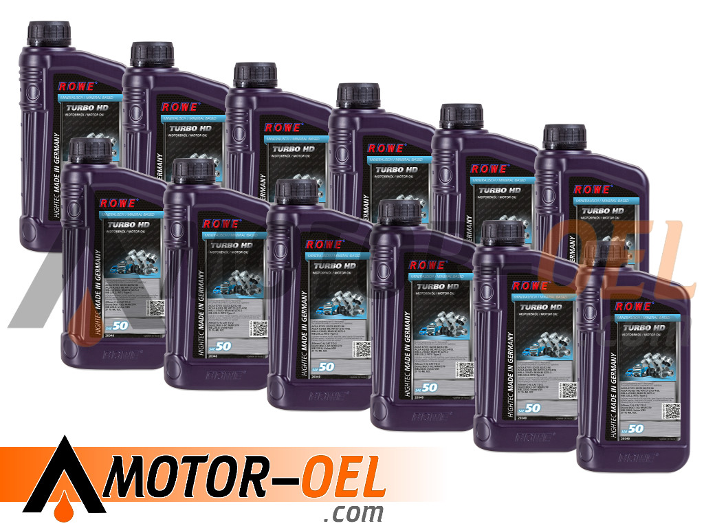 HIGHTEC TURBO HD SAE 50 12 Ltr.