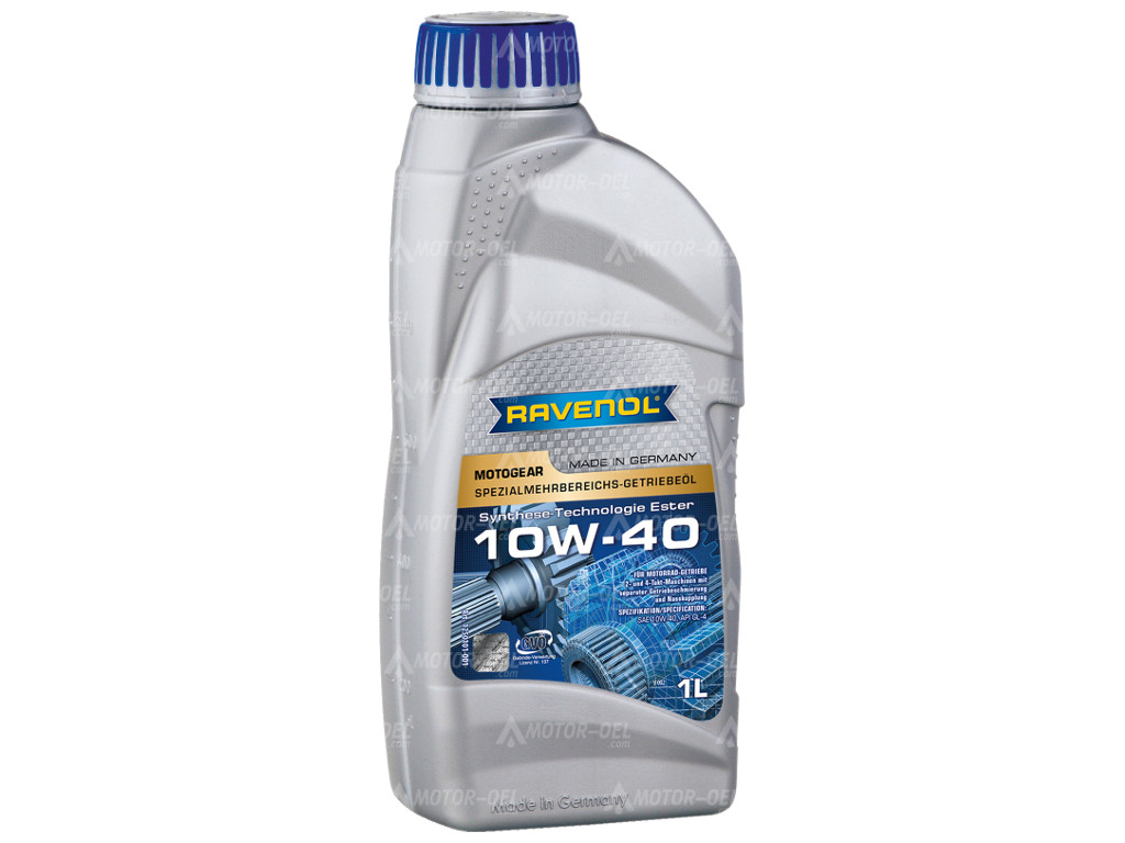 RAVENOL Motogear SAE 10W-40 GL-4 1 Ltr.