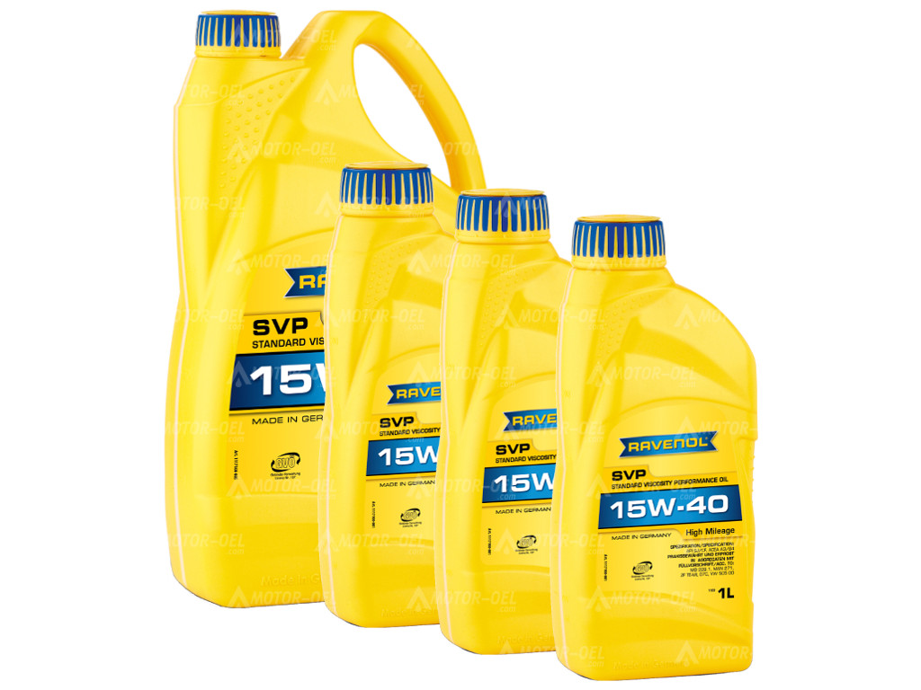 RAVENOL SVP Standard Viscosity Performance Oil SAE 15W-40 8 (5+3) Ltr.
