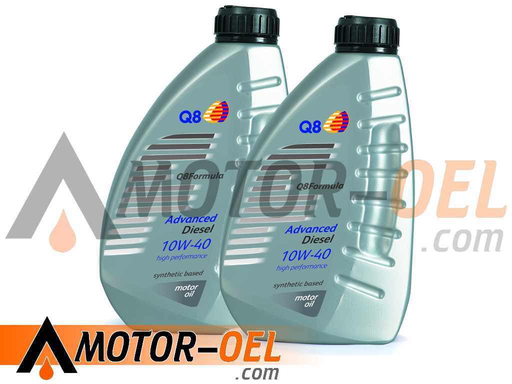 Q8 Formula Plus 15W-40 2 (2x1) Liter Motoröl