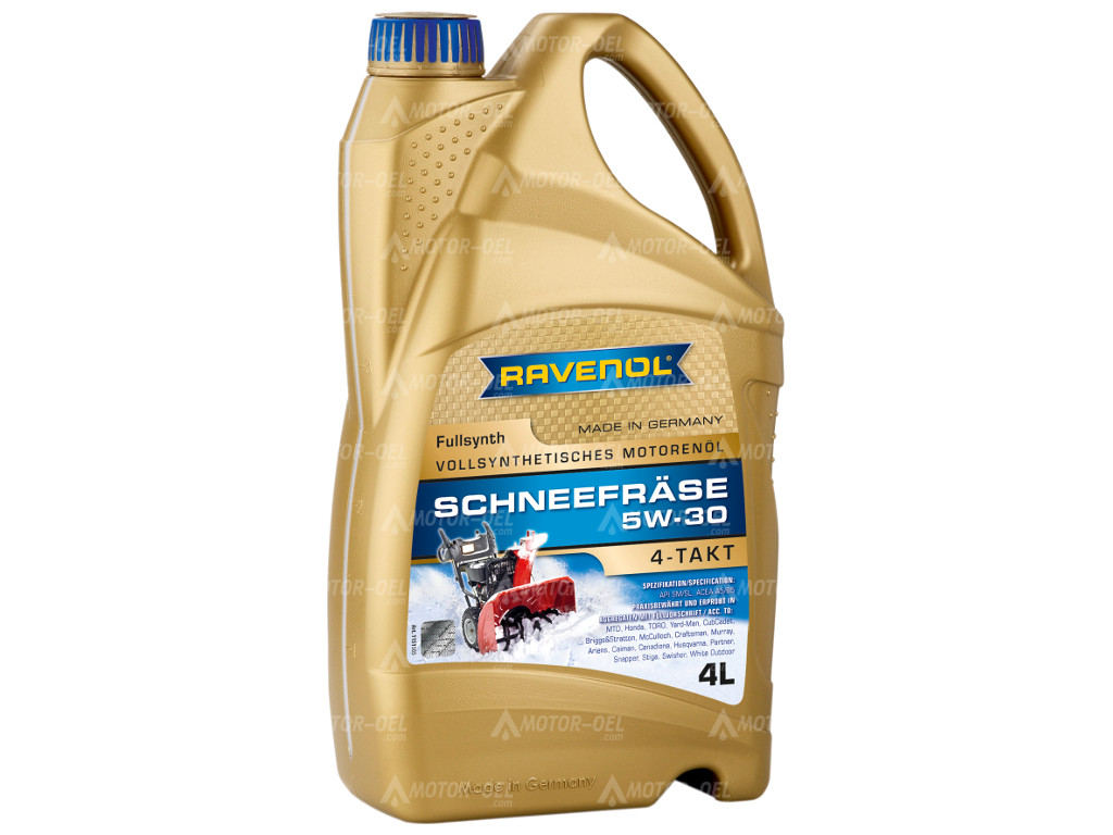 RAVENOL Schneefräse 4-Takt 5W-30  Vollsynth. 4 Liter, 1151105