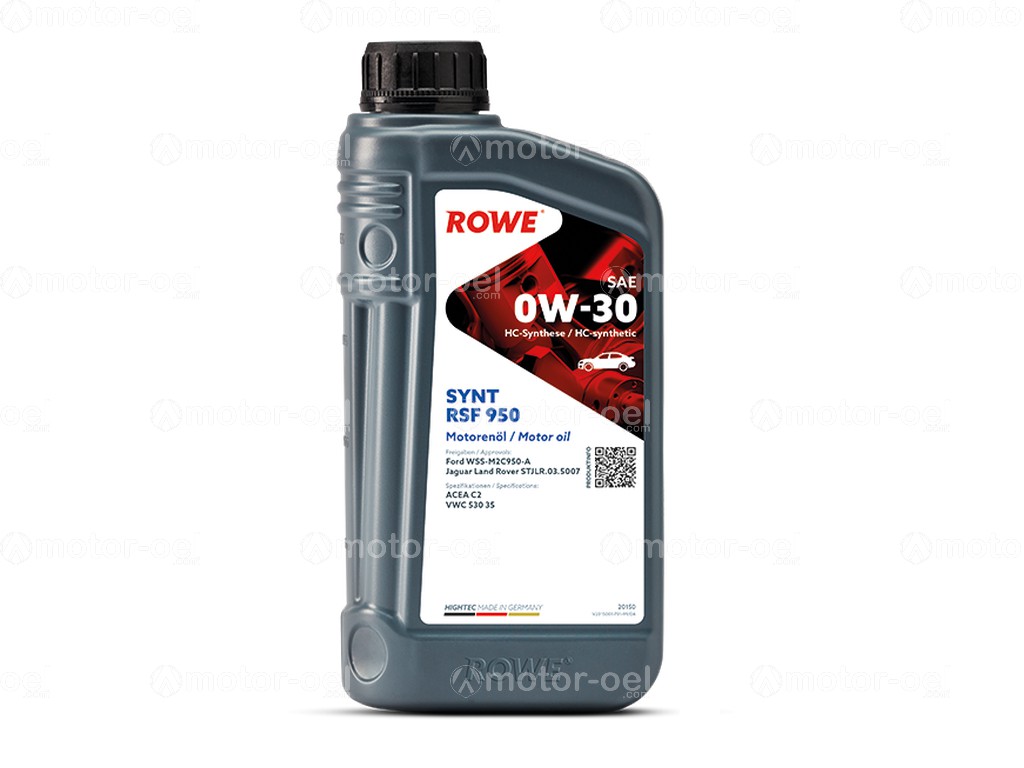 ROWE HIGHTEC SYNT RSF 950 SAE 0W-30, 1 Liter, 20150