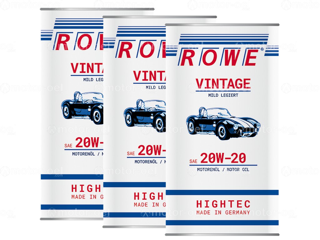 ROWE HIGHTEC VINTAGE SAE 20W-20 MILD LEGIERT, 15 Liter (3x5L), 20223