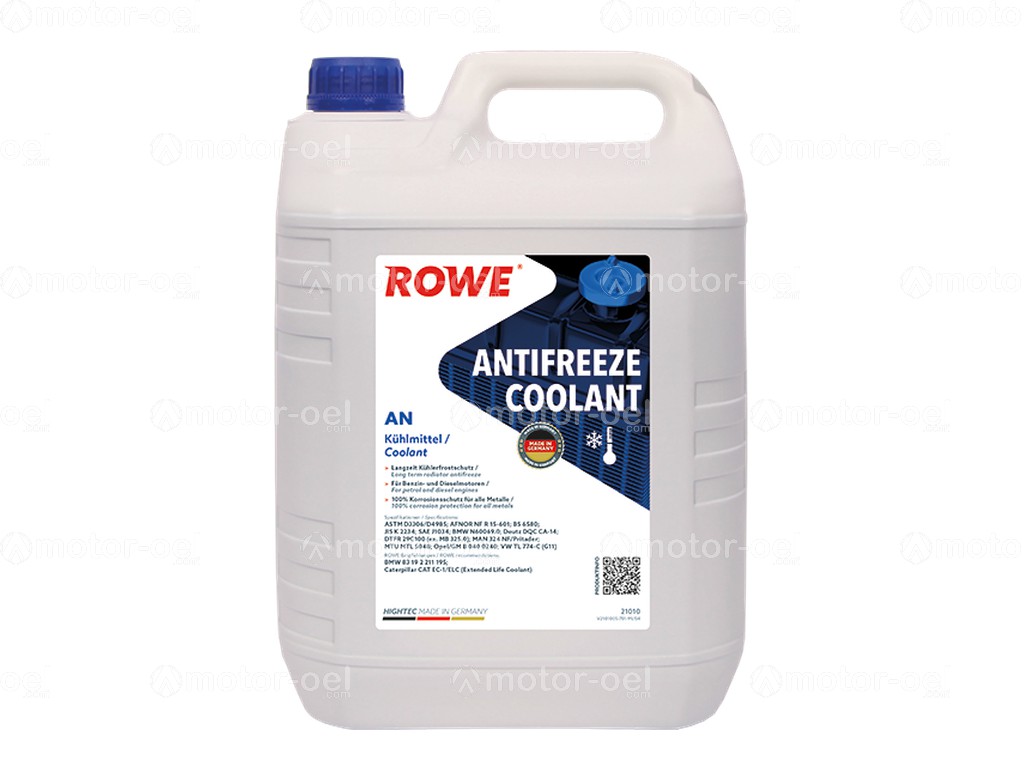ROWE HIGHTEC ANTIFREEZE AN, 5 Liter, 21010