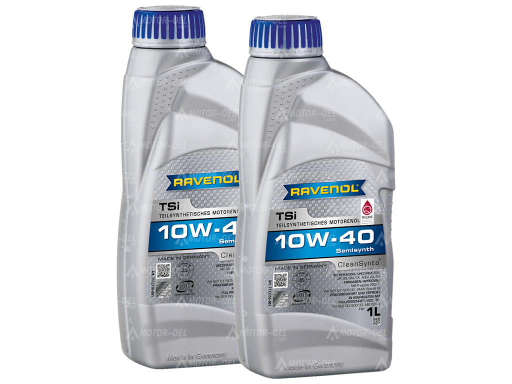 RAVENOL TSi SAE 10W-40 2 (2x1) Ltr.