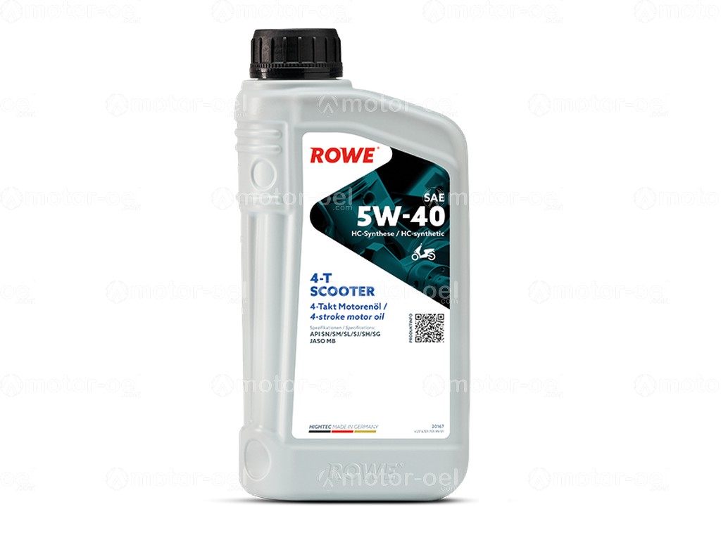 ROWE HIGHTEC 4-T SCOOTER SAE 5W-40, 1 Liter, 20167