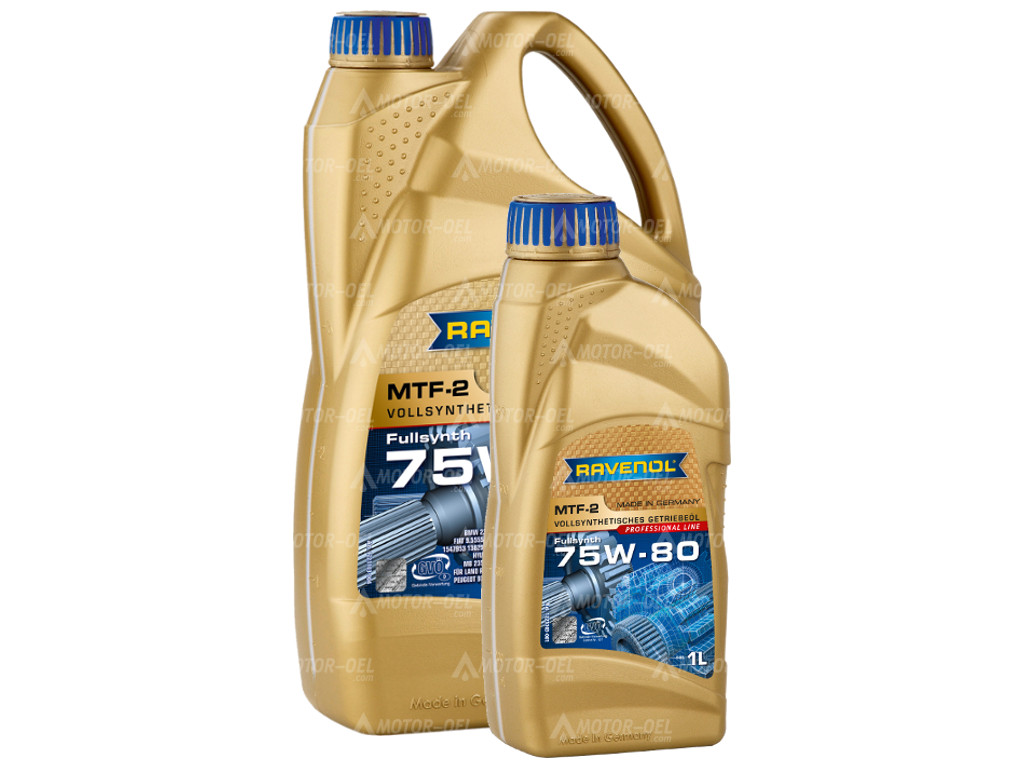 5 Liter (4L+1L) RAVENOL MTF-2 SAE 75W-80, 1221103