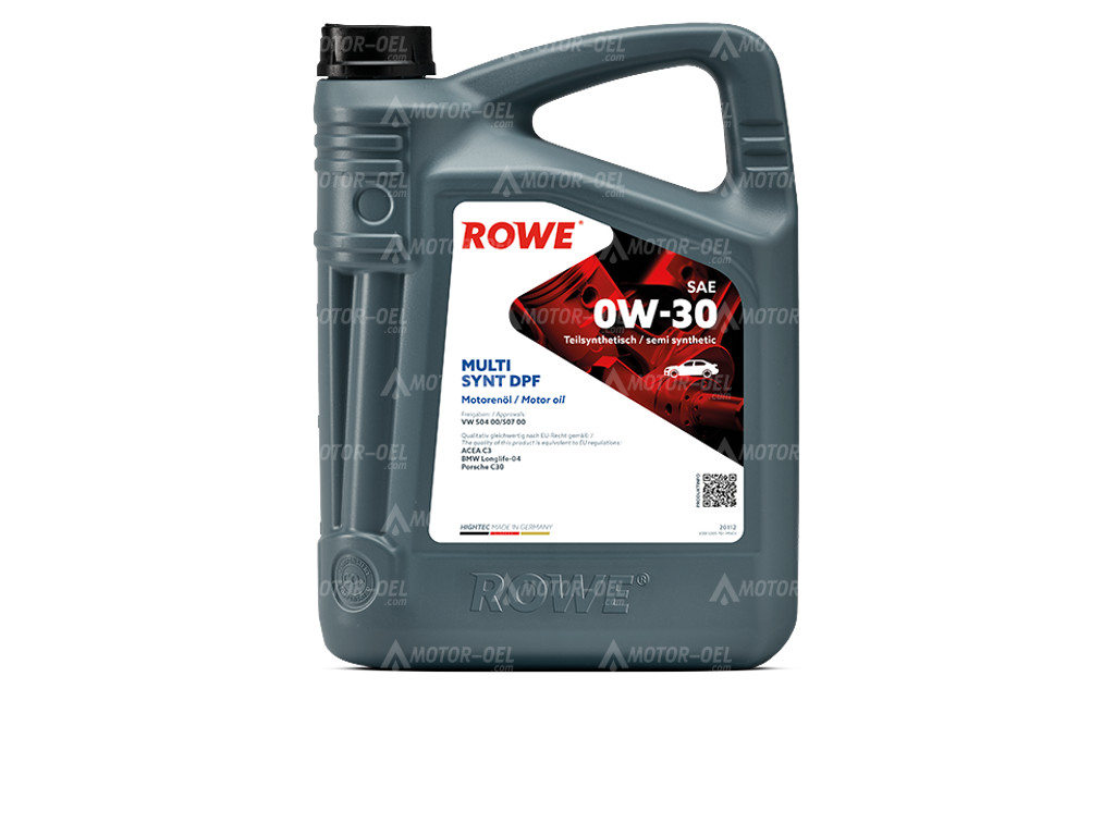 ROWE HIGHTEC MULTI SYNT DPF SAE 0W-30, 9 Liter (5L+4L), 20112