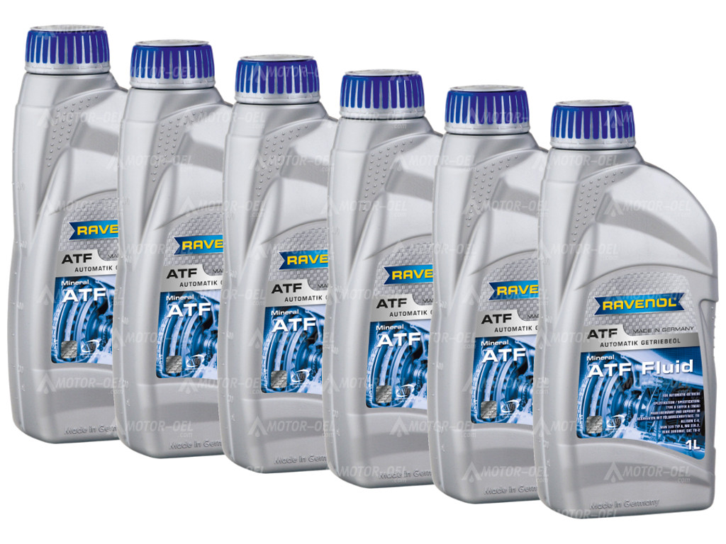 RAVENOL ATF Fluid 6 (6x1) Ltr. RAVENOL ATF Fluid 6 (6x1) Ltr.