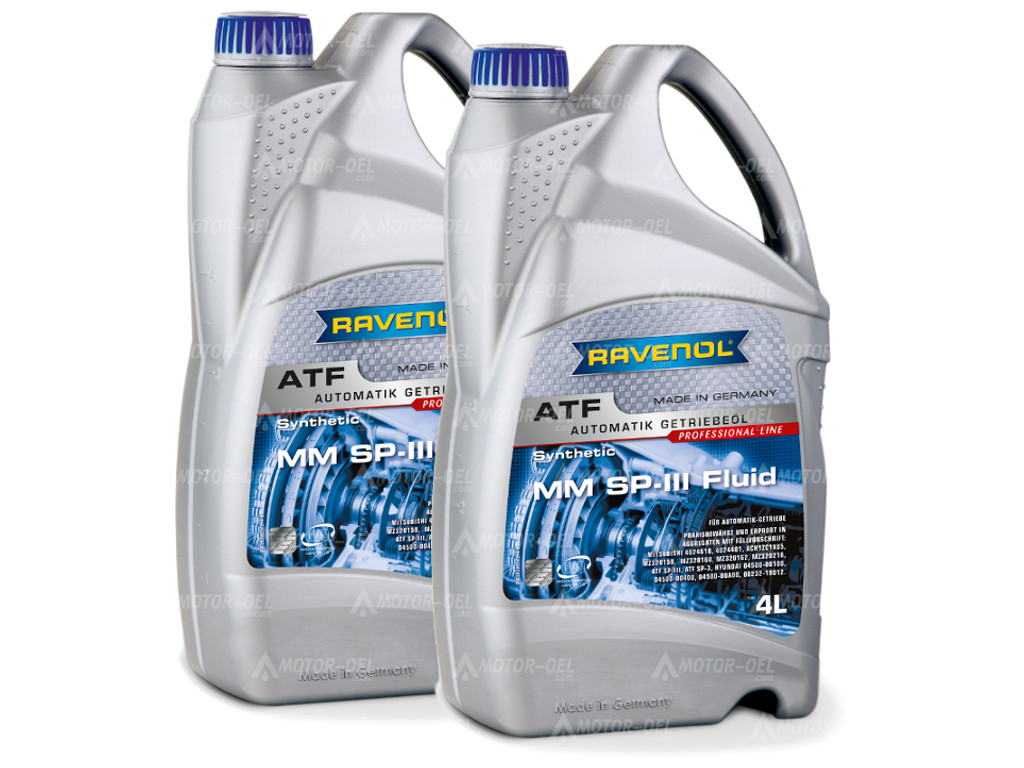 RAVENOL ATF MM SP-III Fluid 8 (2x4) Ltr. RAVENOL ATF MM SP-III Fluid 8 (2x4) Ltr.