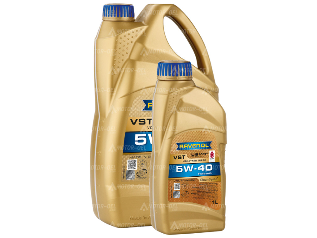 RAVENOL VollSynth Turbo VST SAE 5W-40, 6 Liter (5L+1L), 1111136