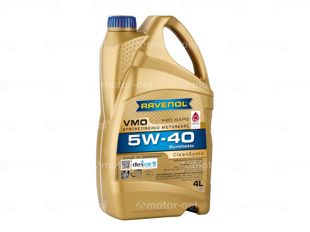 RAVENOL VMO SAE 5W-40, 8 Liter (4L+4L), 1111133