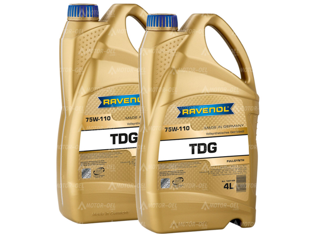 RAVENOL TDG 75W-110 Getriebeöl, 8 Liter (2x4L), 1221109