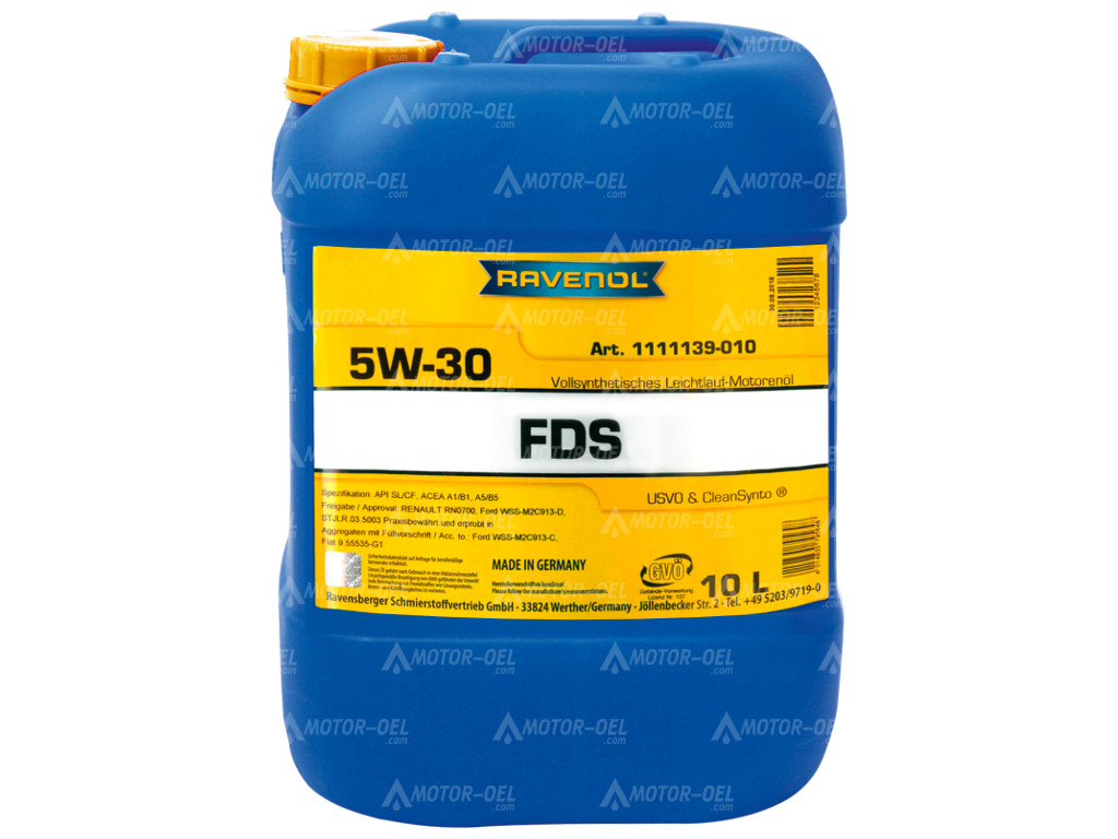 Kopie von RAVENOL FDS SAE 5W-30, 20 Liter (2x10L), 1111139 #1