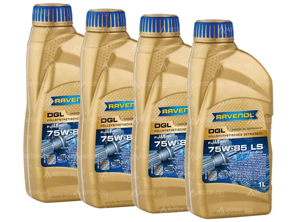 RAVENOL DGL SAE 75W-85 GL-5 LS 4 (4x1) Ltr.