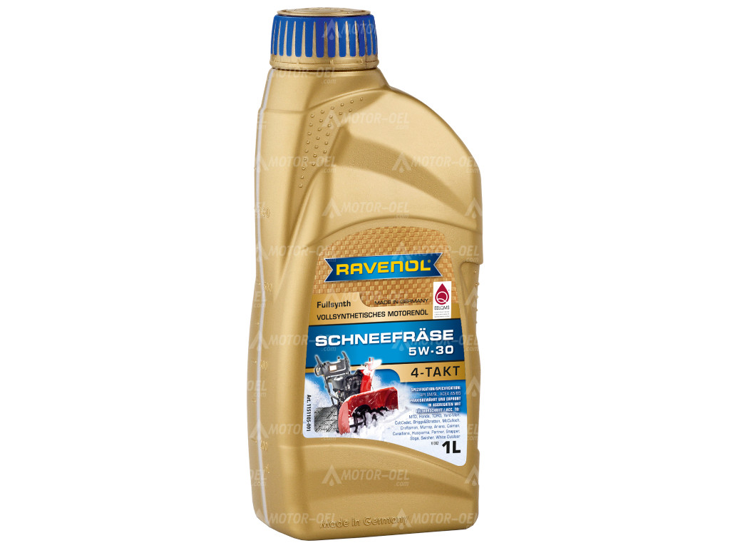 RAVENOL Schneefräse 4-Takt 5W-30 Vollsynth. 1 Liter, 1151105