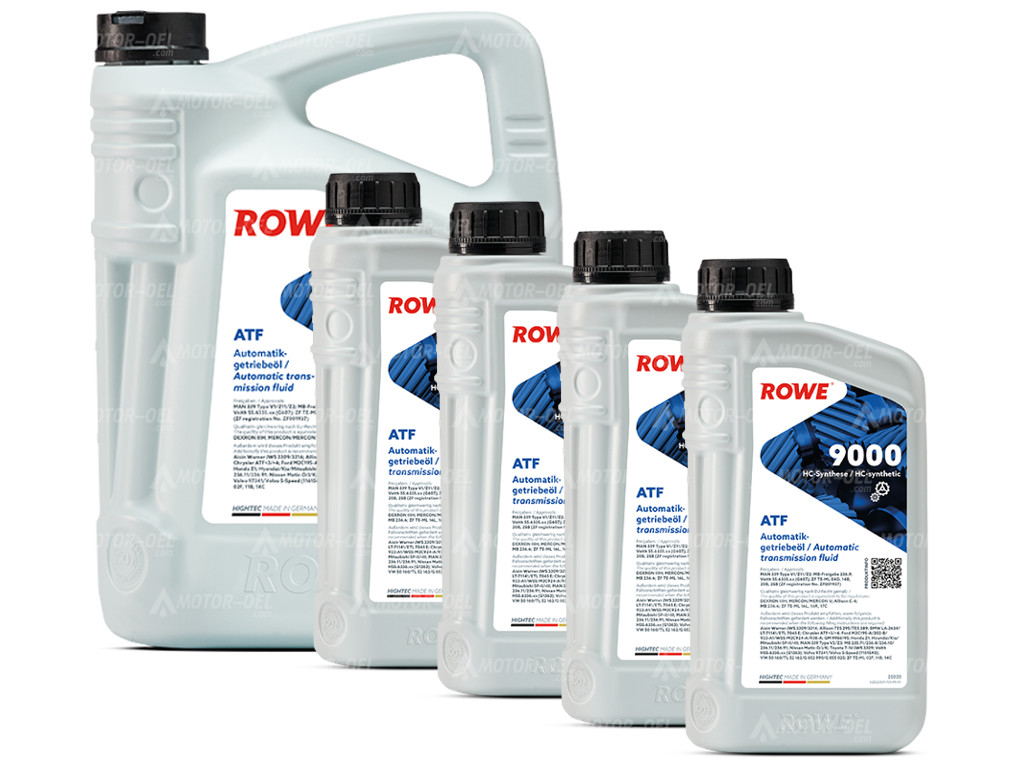 ROWE HIGHTEC ATF 9000, 9 Liter (5L+4L), 25020 ROWE HIGHTEC ATF 9000, 9 Liter (5L+4L), 25020