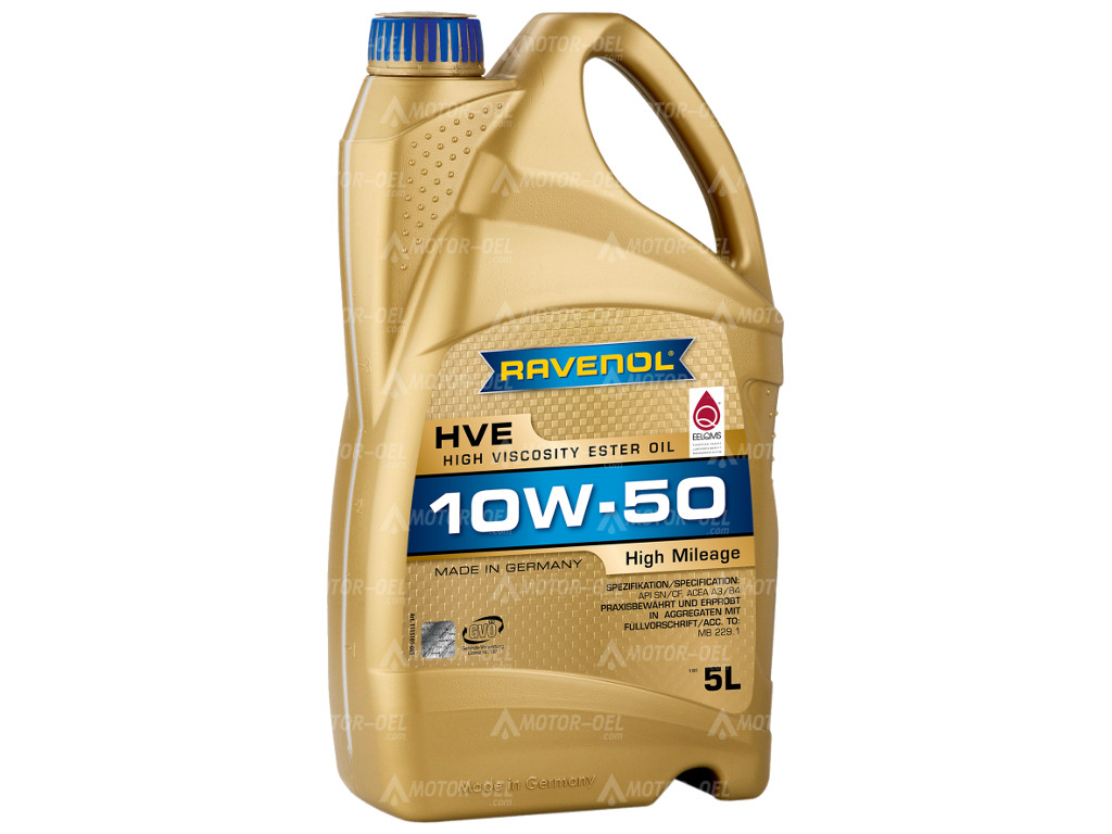 RAVENOL HVE High Viscosity Ester Oil SAE 10W-50 5 Ltr.