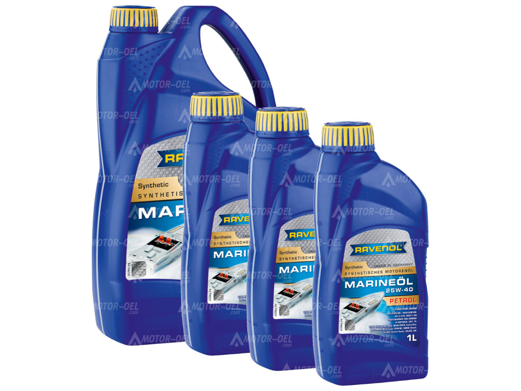 RAVENOL MARINEOIL PETROL SAE 25W-40 SYNTHETIC 7 (4+3) Ltr.