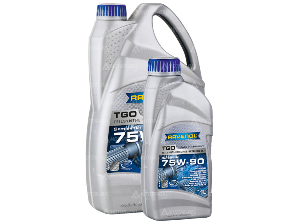 RAVENOL Getriebeoel TGO SAE 75W-90 API GL 5, 5 (4+1) Ltr.