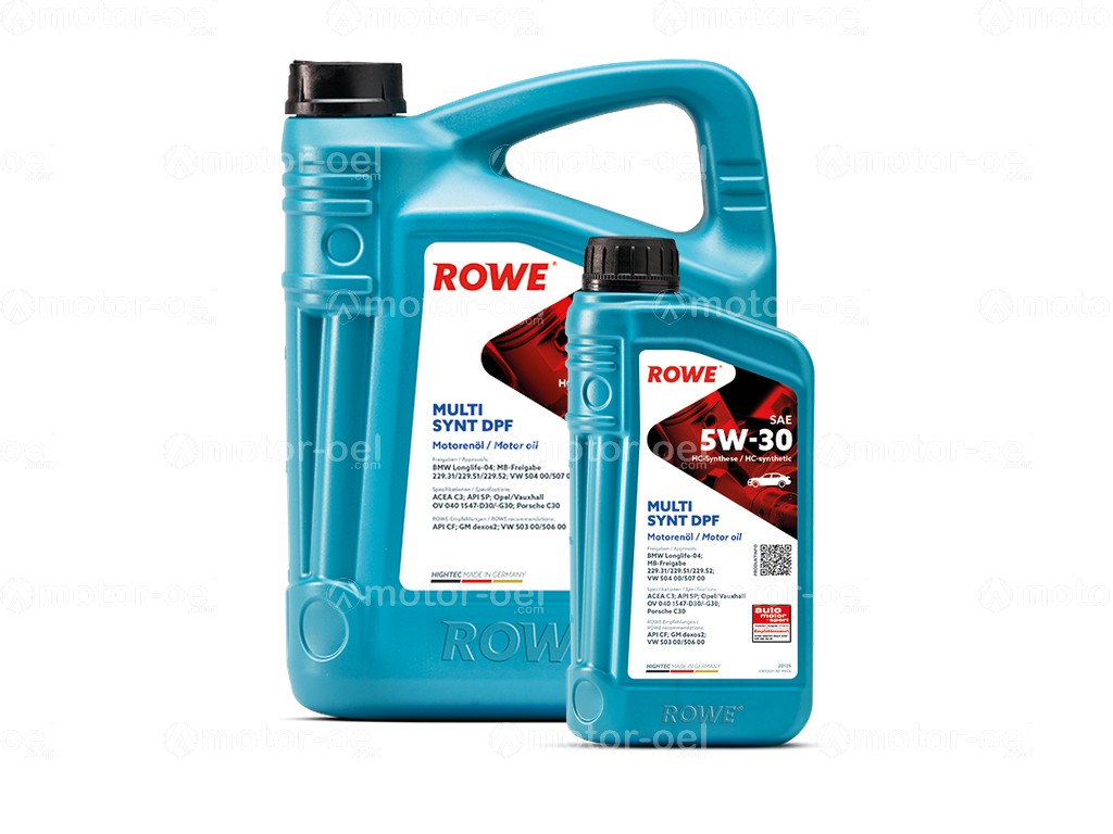 ROWE HIGHTEC MULTI SYNT DPF SAE 5W-30, 6 Liter (5L+1L), 20125