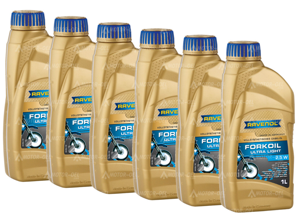 RAVENOL  Fork Oil Ultra Light 2,5W 6 Ltr. (6x1)