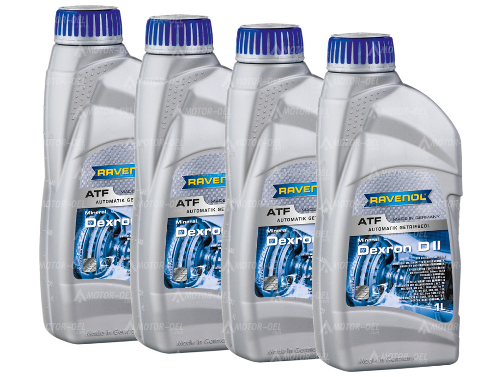 RAVENOL ATF Dexron D II 4 Ltr. (4x1) RAVENOL ATF Dexron D II 4 Ltr. (4x1)