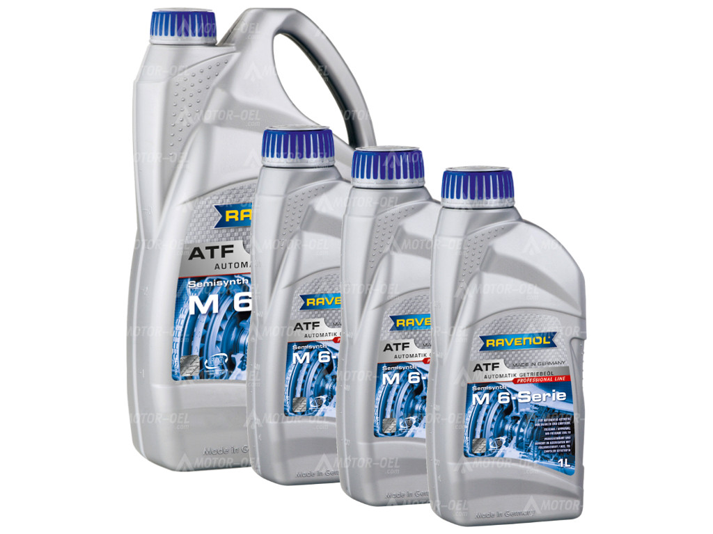RAVENOL ATF M 6-Serie 7 (4+3) Ltr.  RAVENOL ATF M 6-Serie 7 (4+3) Ltr.