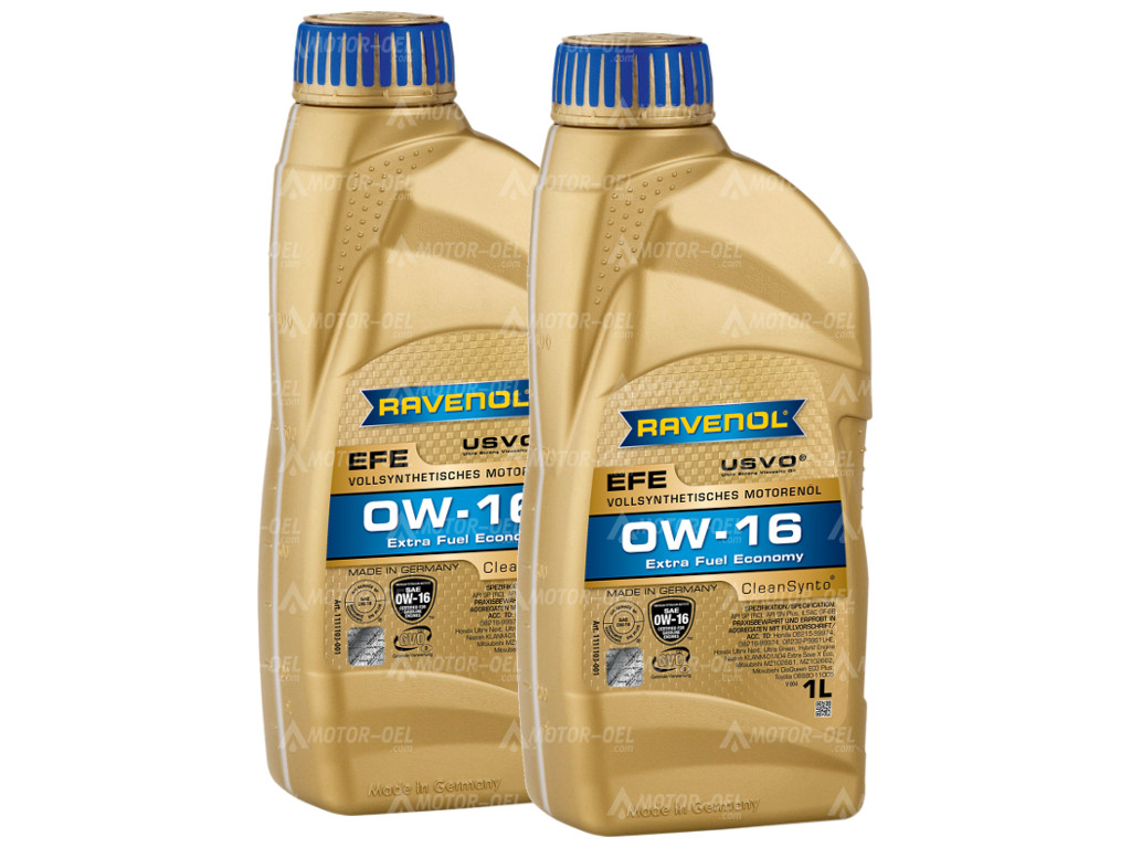 RAVENOL EFE Extra Fuel Economy SAE 0W-16 2 Liter (2x1L) 1111103