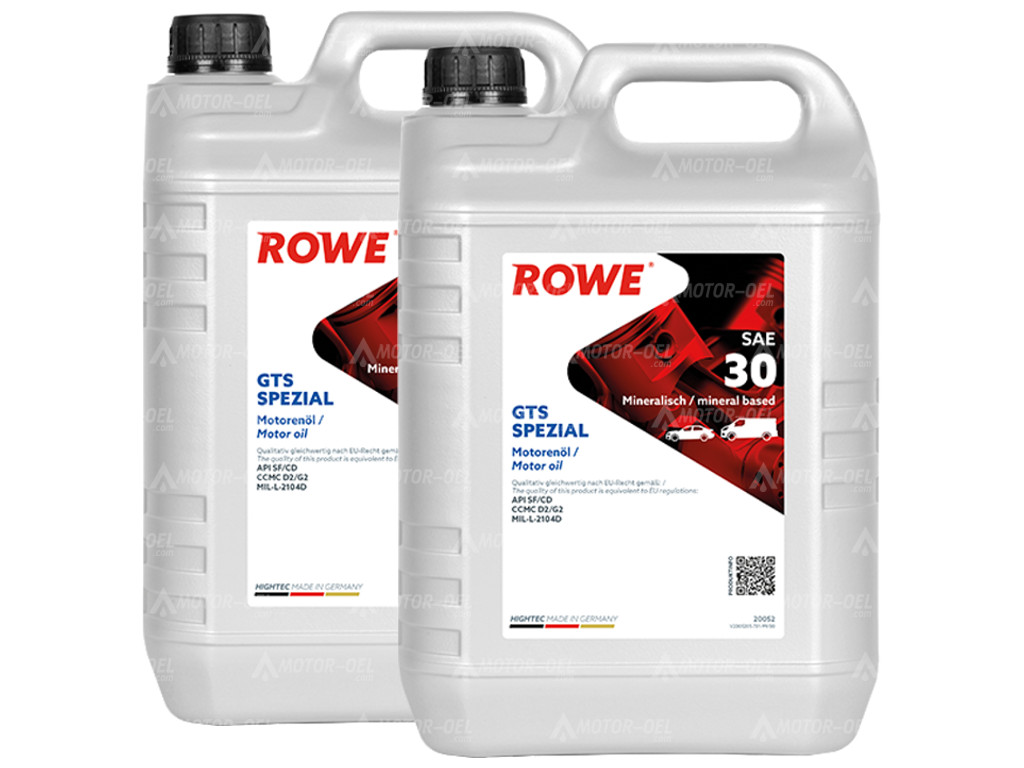 ROWE HIGHTEC GTS SPEZIAL SAE 30, 10 Liter (2x5L), 20052