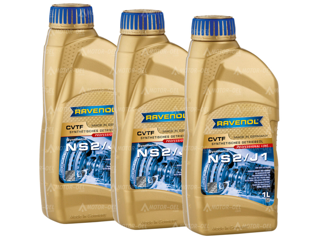 RAVENOL CVTF NS2/J1 Fluid 3 Ltr. (3x1) RAVENOL CVTF NS2/J1 Fluid 3 Ltr. (3x1)