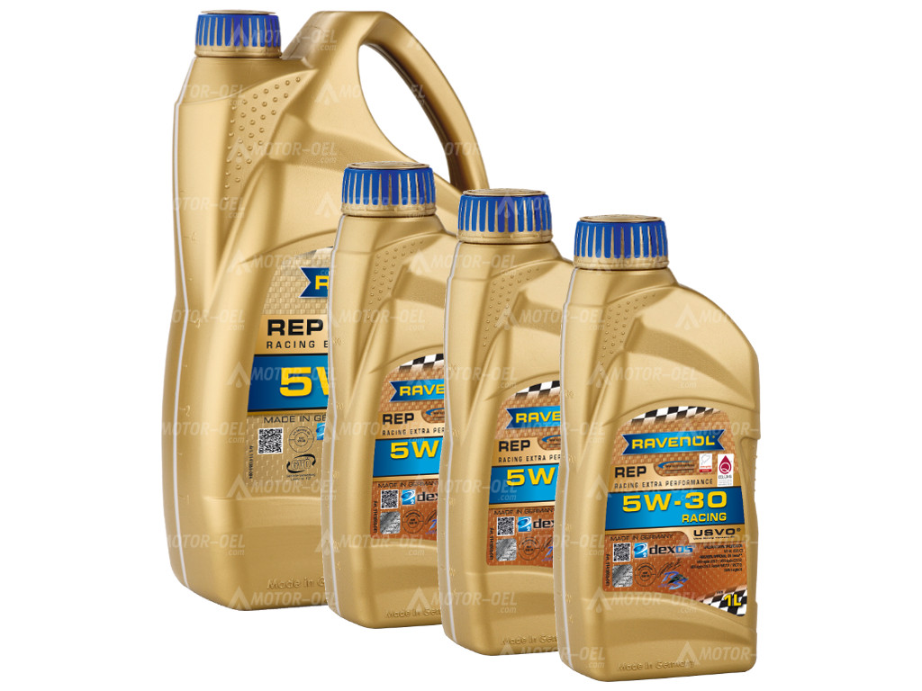 8 Liter (5L+3L) RAVENOL REP Racing Extra Performance SAE 5W-30, 1141088