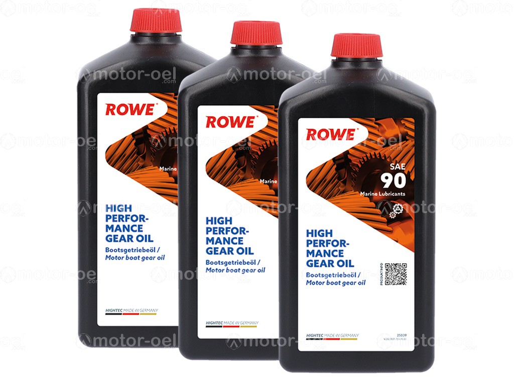 ROWE HIGHTEC HIGH PERFORMANCE GEAR OIL SAE 90, 3 Liter (3x1L), 25039