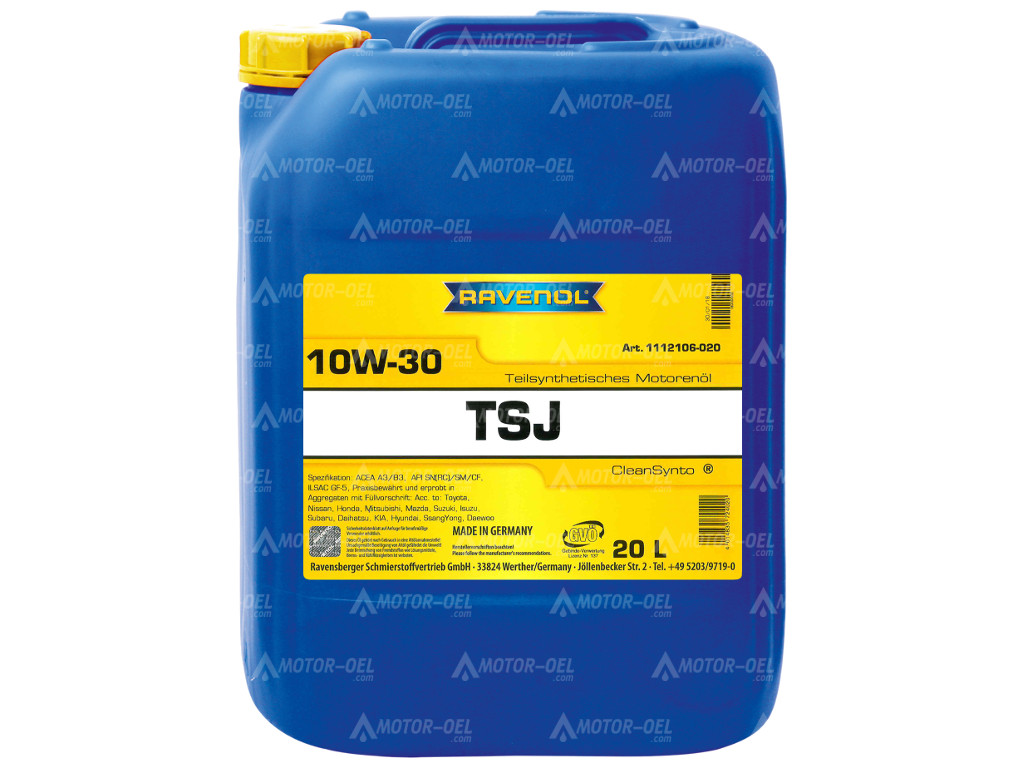 RAVENOL TSJ SAE 10W-30 20 Ltr. RAVENOL TSJ SAE 10W-30 20 Ltr.