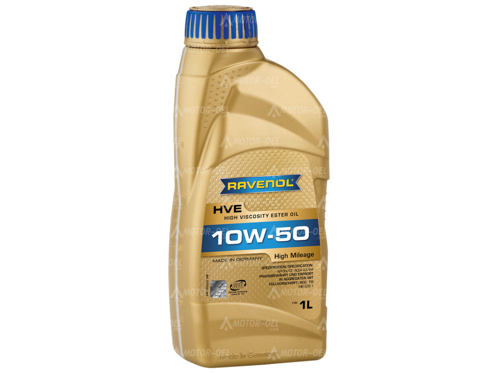 RAVENOL HVE High Viscosity Ester Oil SAE 10W-50 1 Ltr.