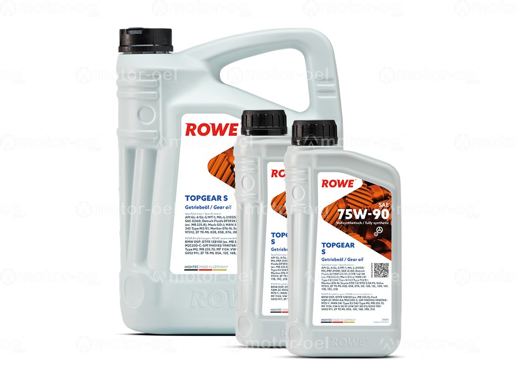 ROWE HIGHTEC TOPGEAR SAE 75W-90 S, 7 Liter (5L+2L), 25002