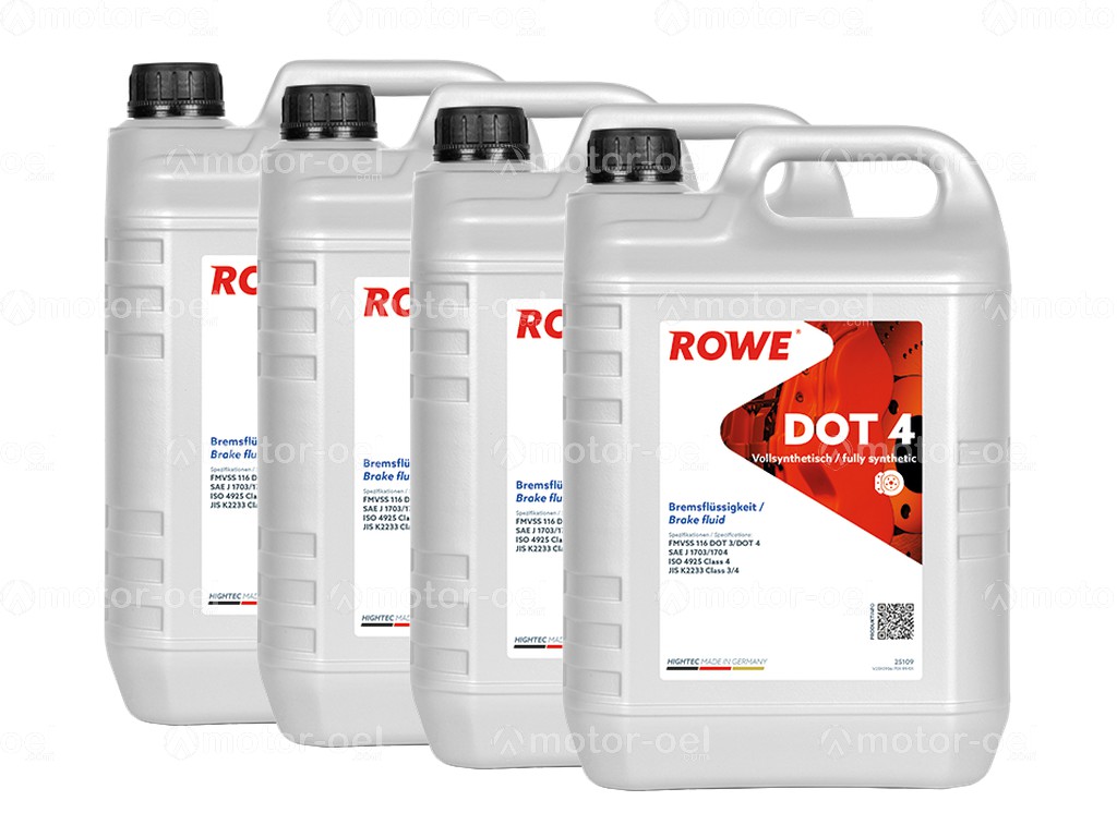 ROWE HIGHTEC DOT 4, 20 Liter (4x5L), 25109