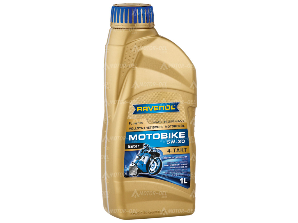 RAVENOL Motobike 4-T Ester SAE 5W-30 1 Ltr.