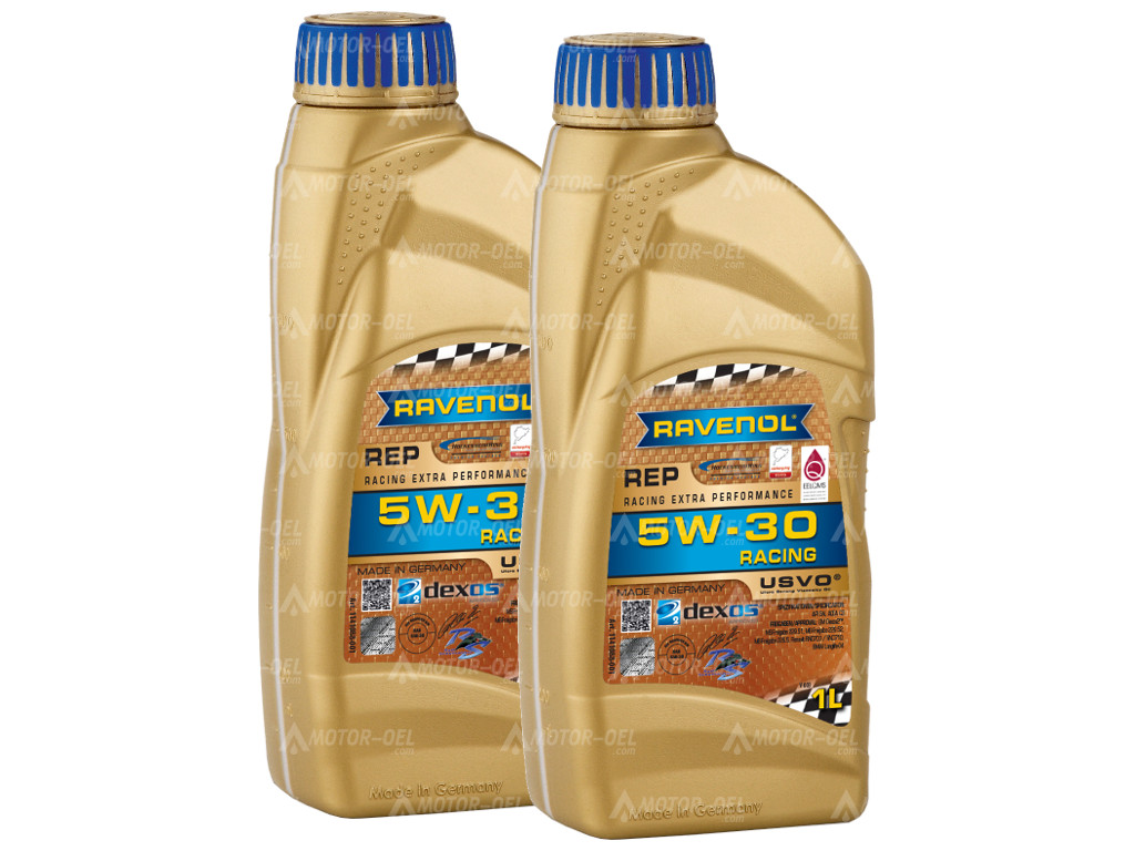 RAVENOL REP Racing Extra Performance SAE 5W-30, 2 Liter (2x1L), 1141088